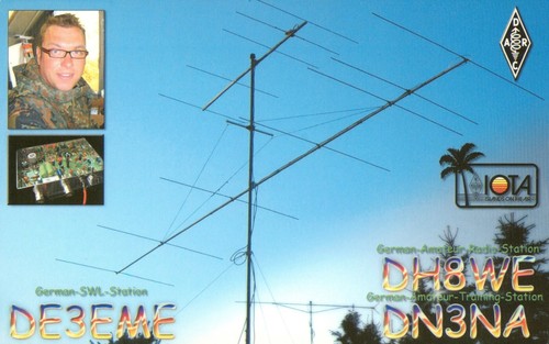 Qsl karte radio germany - 1, x