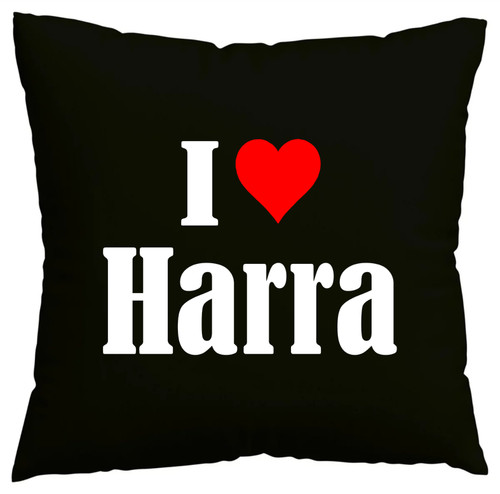 Kissenbezug love harra ich - kissenbezug,